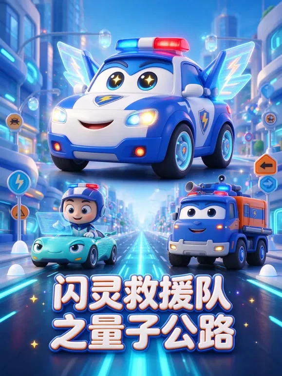 闪灵救援队之量子公路动漫海报