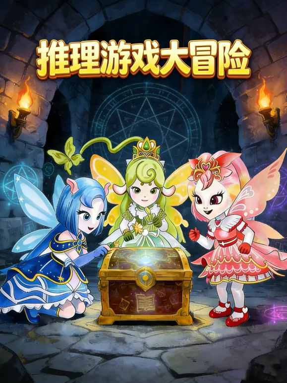推理游戏大冒险动漫海报