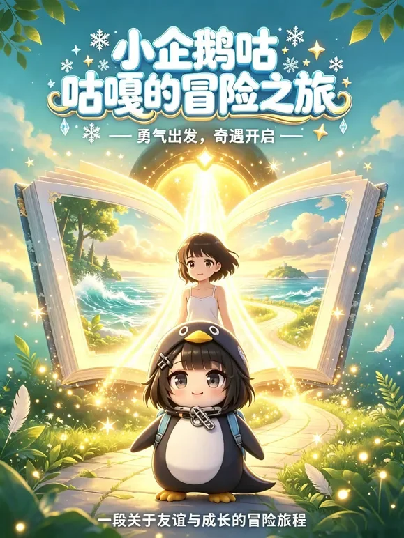 小企鹅咕嘎的冒险之旅动漫海报