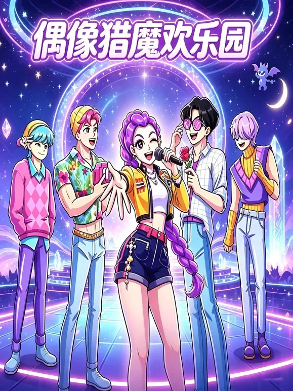 偶像猎魔欢乐团动漫海报
