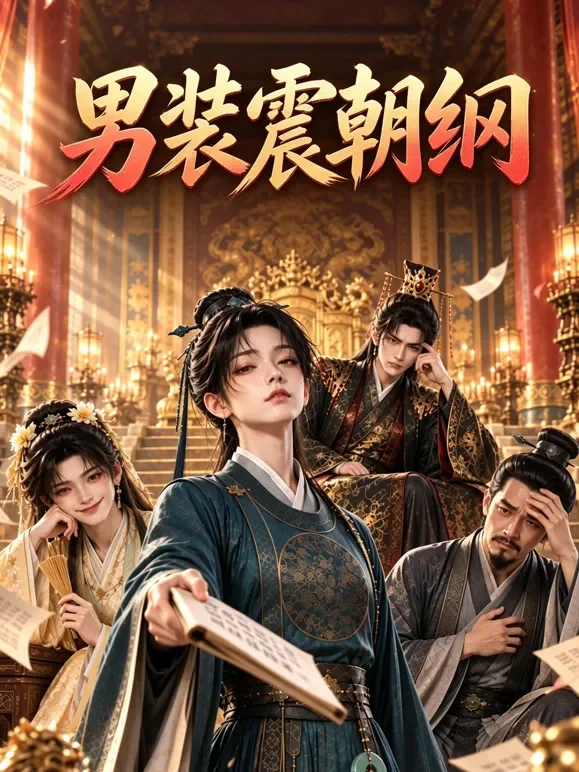 男装震朝纲动漫海报