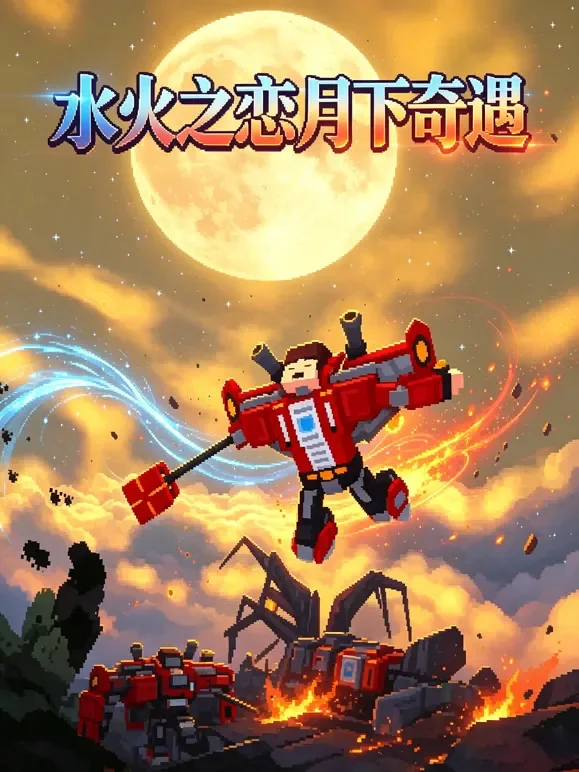 水火之恋月下奇遇动漫海报