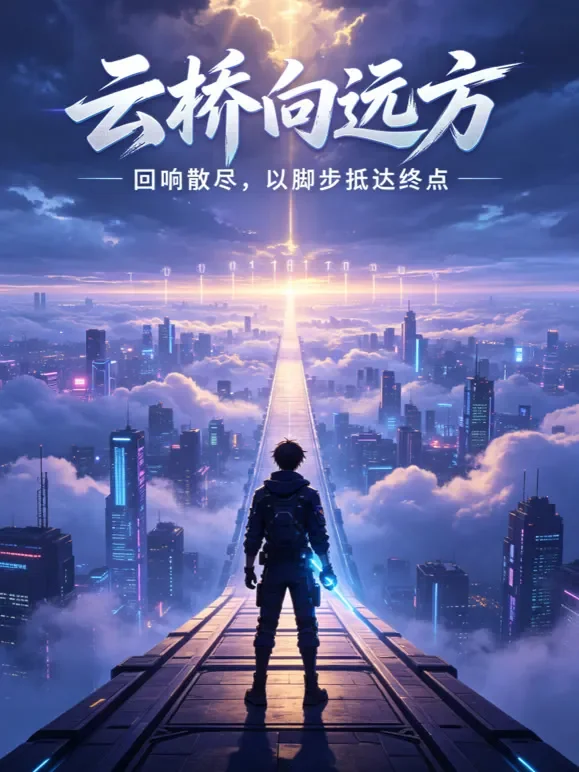云桥向远方动漫海报