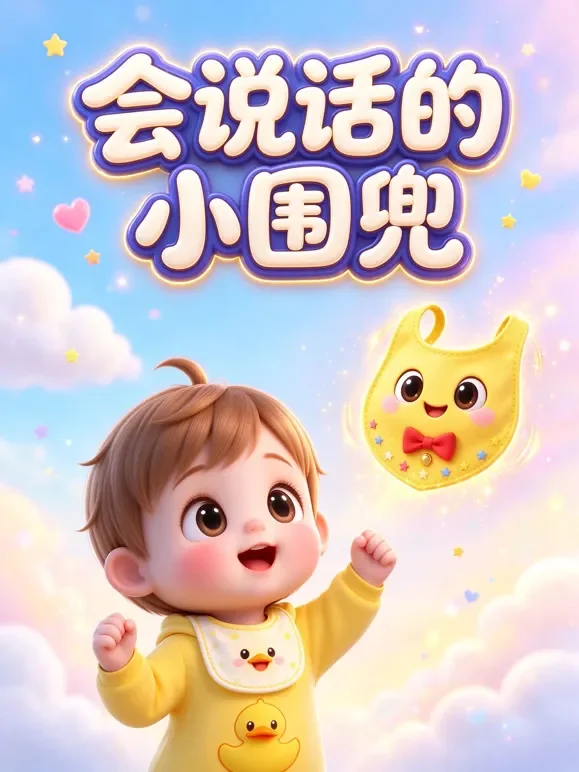 会说话的小围兜动漫海报