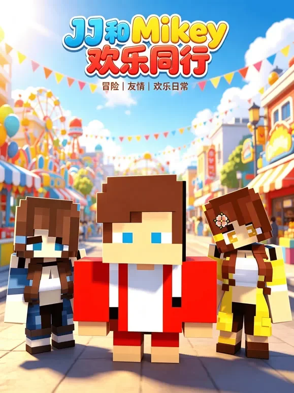 JJ 和 Mikey 欢乐同行动漫海报