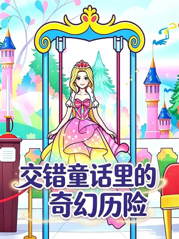 交错童话里的奇幻历险动漫海报