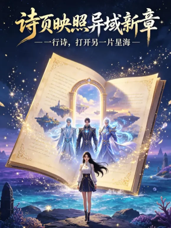 诗页映照异域新章动漫海报