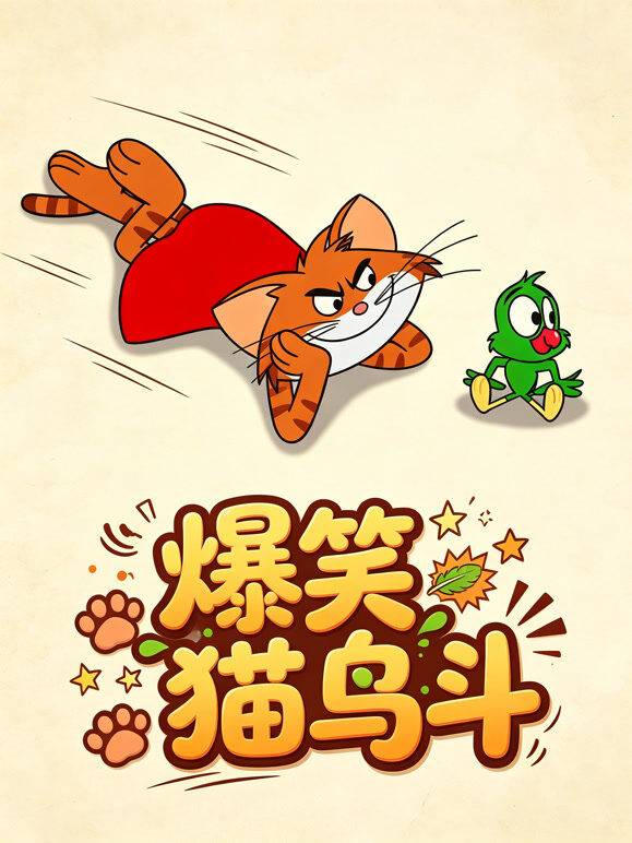 爆笑猫鸟斗