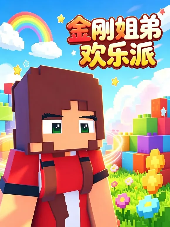 金刚姐弟欢乐派动漫海报