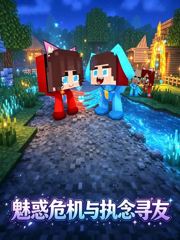 魅惑危机与执念寻友动漫海报