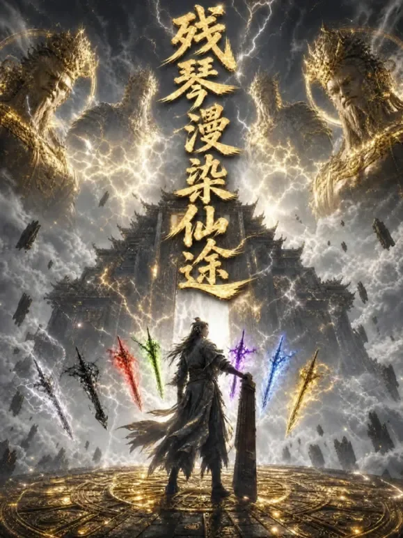 残琴漫染仙途动漫海报