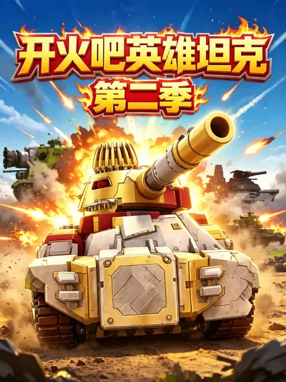 开火吧英雄坦克第二季动漫海报