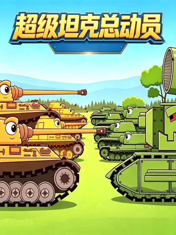 超级坦克总动员动漫海报