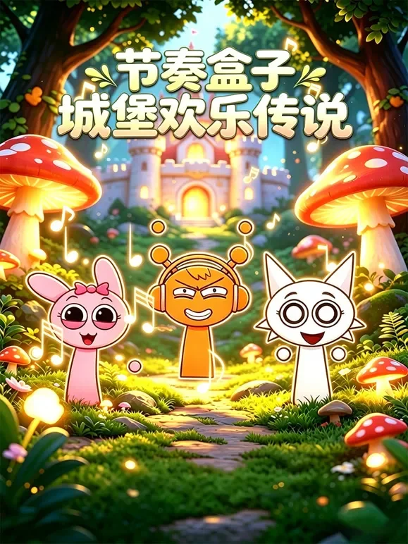 节奏盒子城堡欢乐传说动漫海报