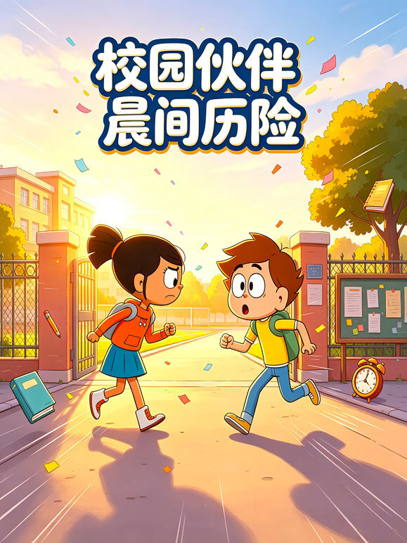 校园伙伴晨间历险