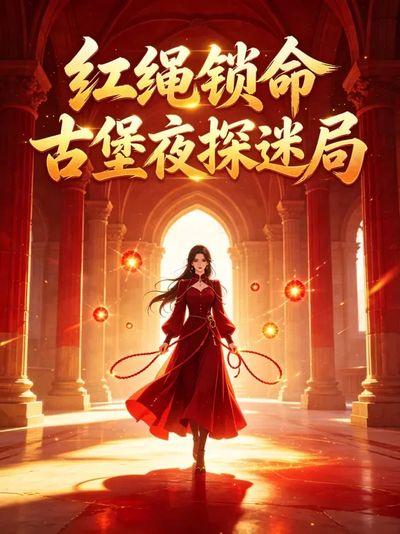 红绳锁命古堡夜探迷局动漫海报