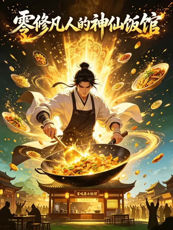 零修凡人的神仙饭馆动漫海报