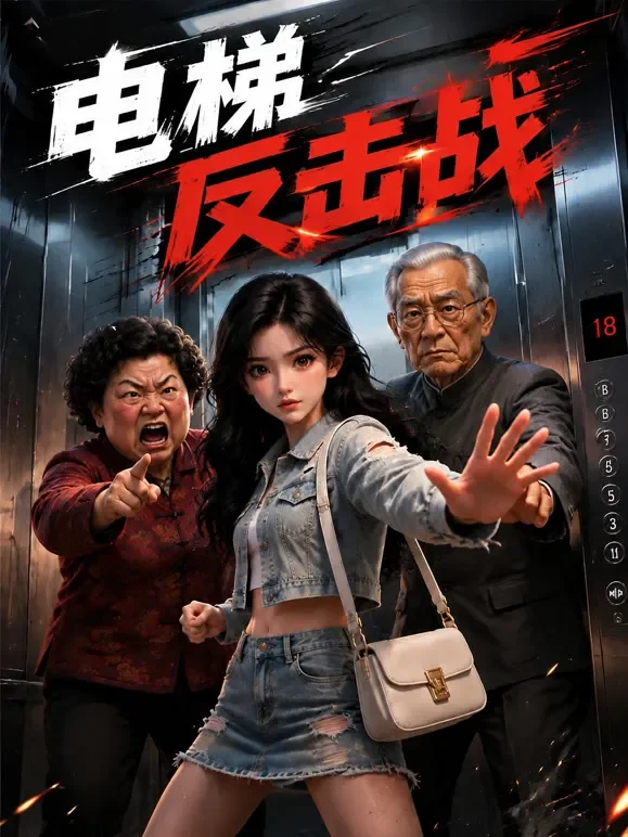 电梯反击战动漫海报