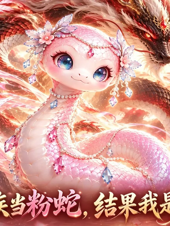 混在龙族当粉蛇，结果我是吞天蟒动漫海报