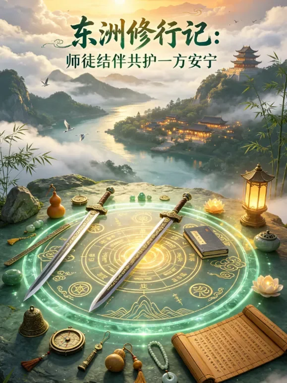 东洲修行记：师徒结伴共护一方安宁动漫海报