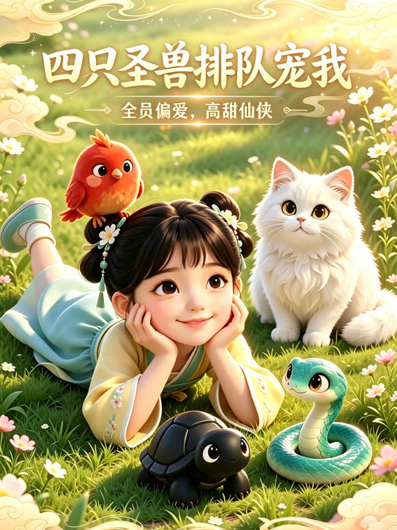 四只圣兽排队宠我