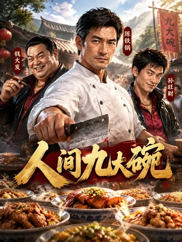 人间九大碗动漫海报