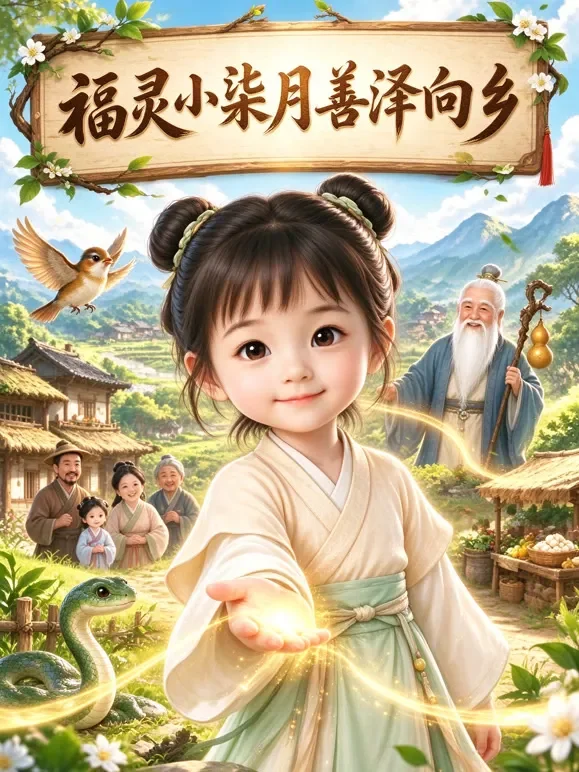福灵小柒月善泽全乡动漫海报