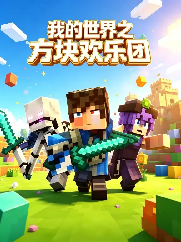 我的世界之方块欢乐团动漫海报