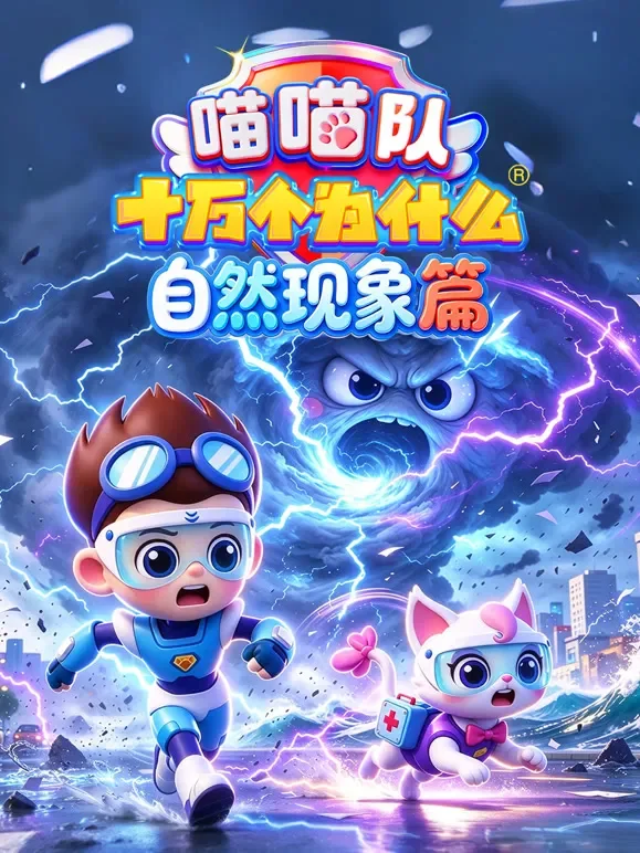 喵喵队 十万个为什么 自然现象篇动漫海报