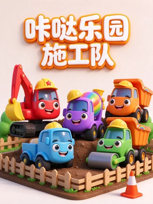 咔哒乐园施工队动漫海报