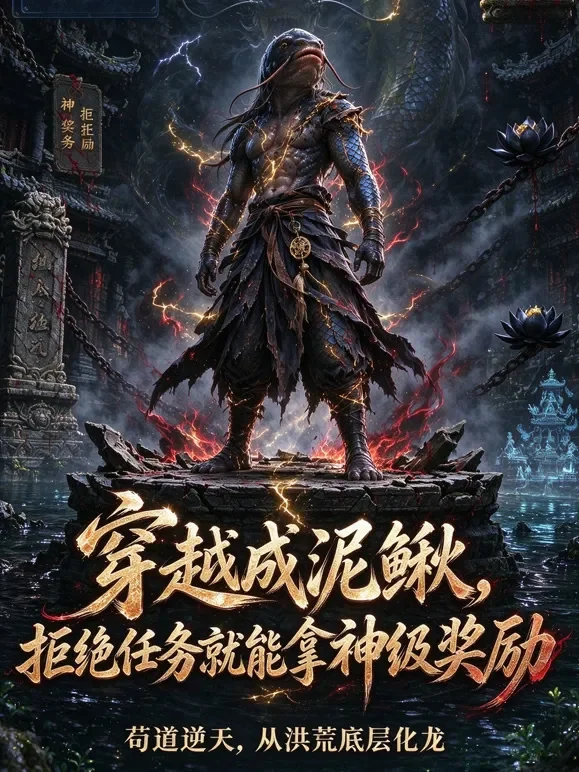 穿越成泥鳅，拒绝任务就能拿神级奖励动漫海报