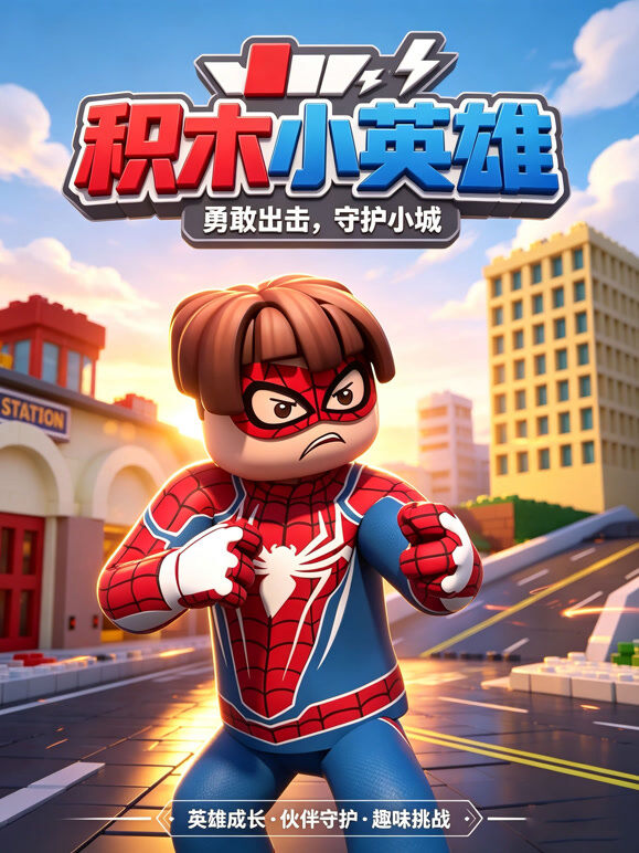 积木小英雄