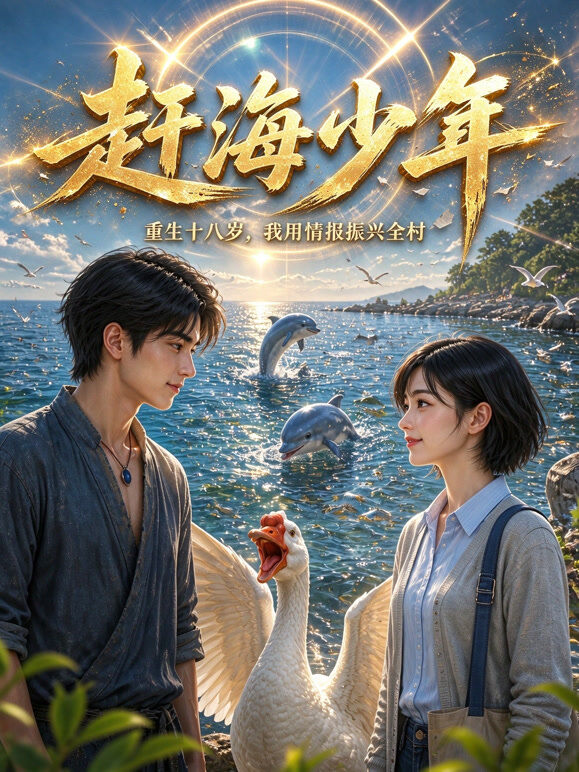 赶海少年