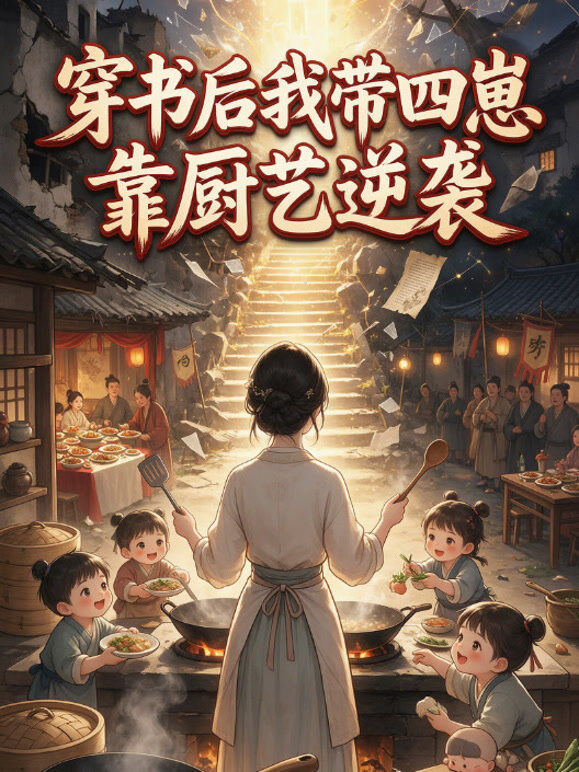 穿书后我带四崽靠厨艺逆袭