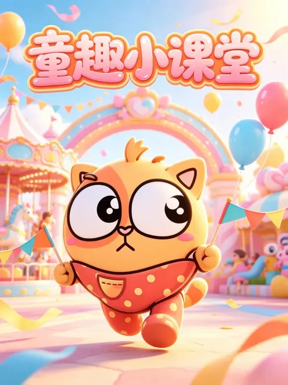童趣小课堂动漫海报
