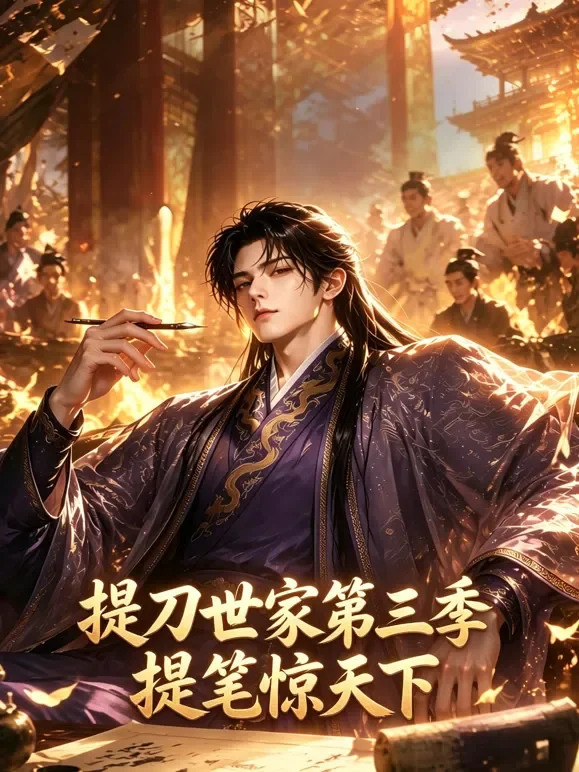 提刀世家第三季：提笔惊天下动漫海报