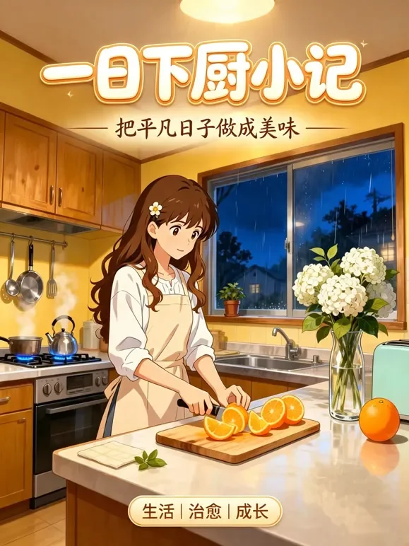 一日下厨小记动漫海报