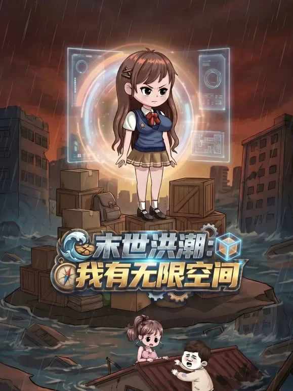 末世洪潮：我有无限空间动漫海报