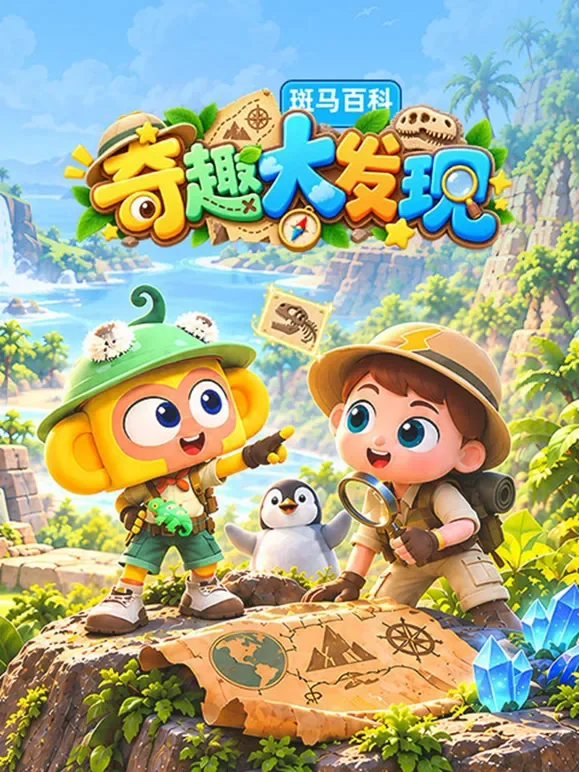 斑马百科奇趣大发现动漫海报