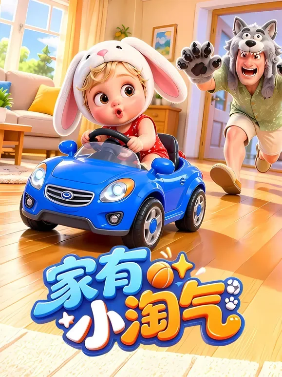 家有小淘气动漫海报