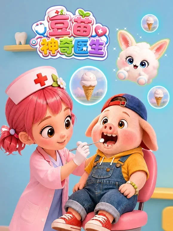 豆苗神奇医生动漫海报
