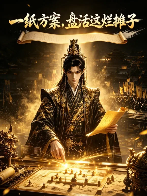 一纸方案，盘活这烂摊子动漫海报