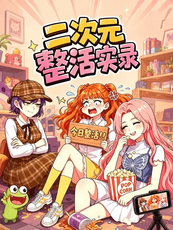 二次元整活实录动漫海报