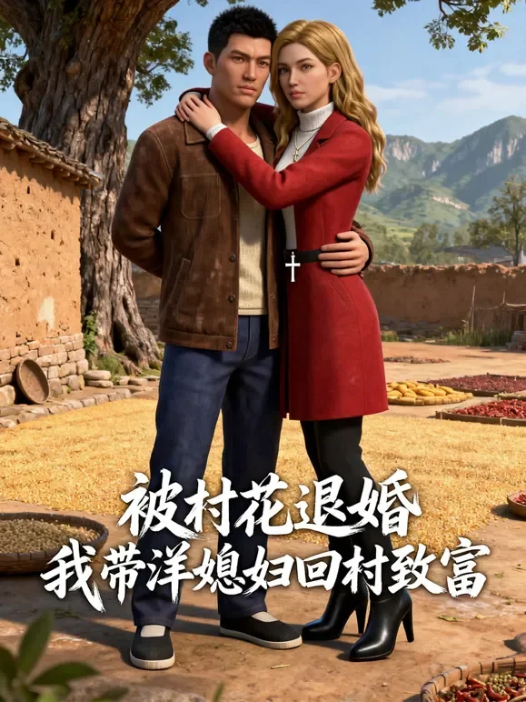 被村花退婚，我带洋媳妇回村致富动漫海报
