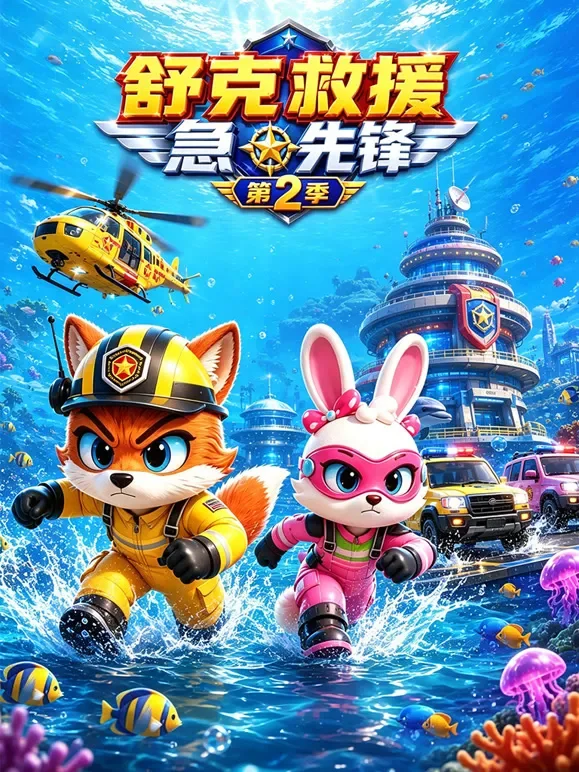 舒克救援急先锋 第2季动漫海报