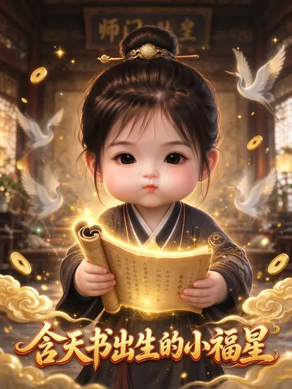 含天书出生的小福星动漫海报