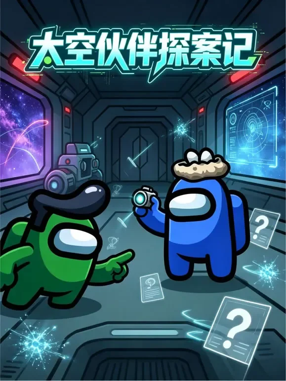 太空伙伴探案记动漫海报