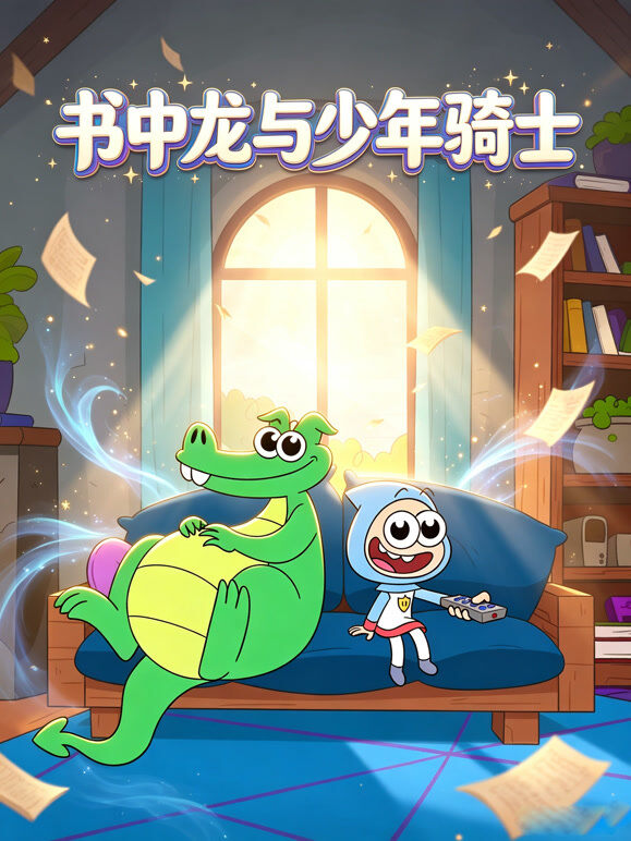 书中龙与少年骑士