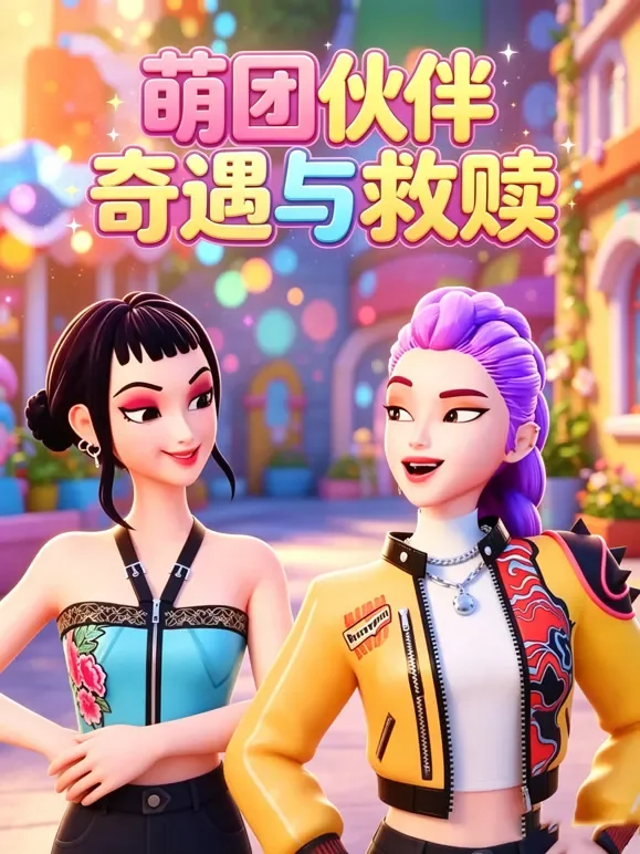 萌团伙伴奇遇与救赎动漫海报