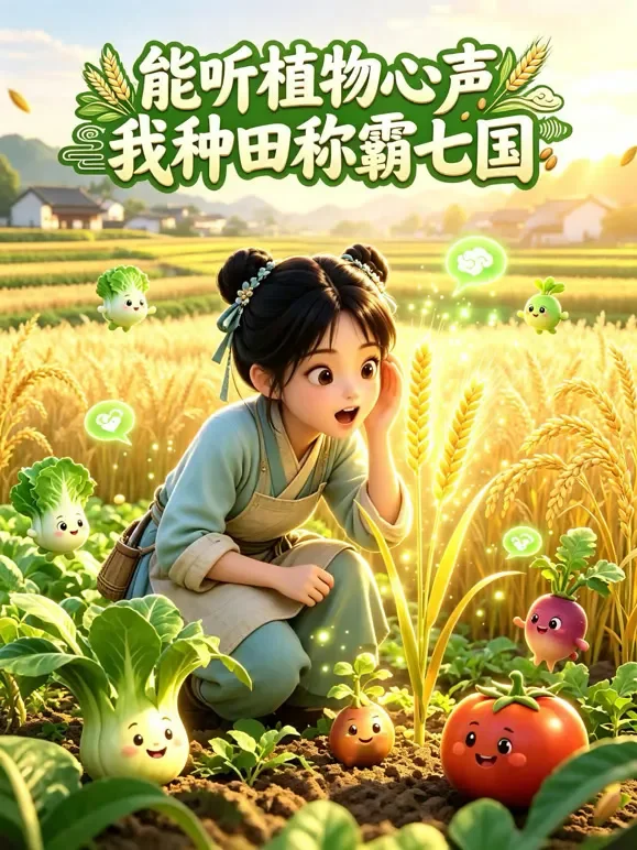 能听植物心声：我种田称霸七国动漫海报